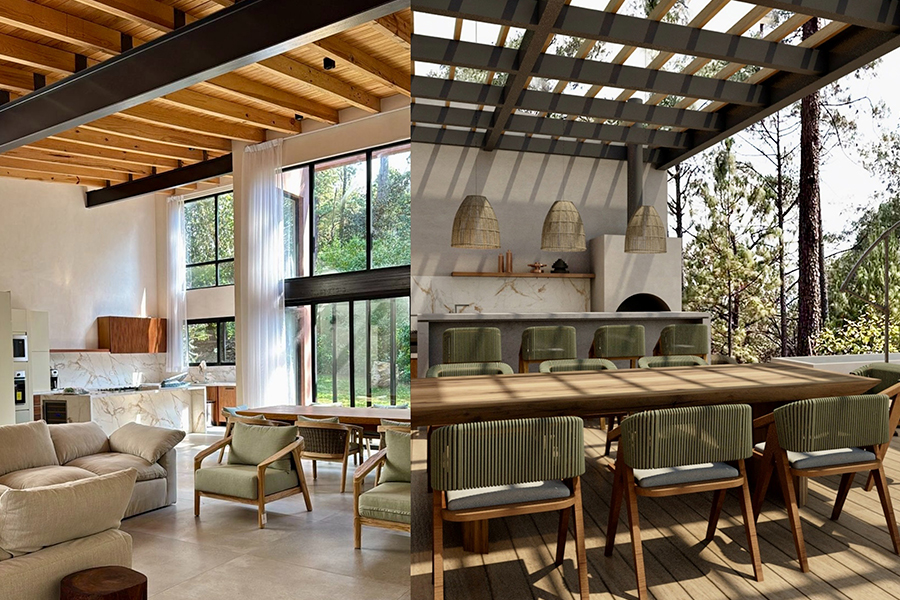 ARQUITECTURA Y DISEÑO DE INTERIORES RESIDENCIAL EN VALLE DE BRAVO